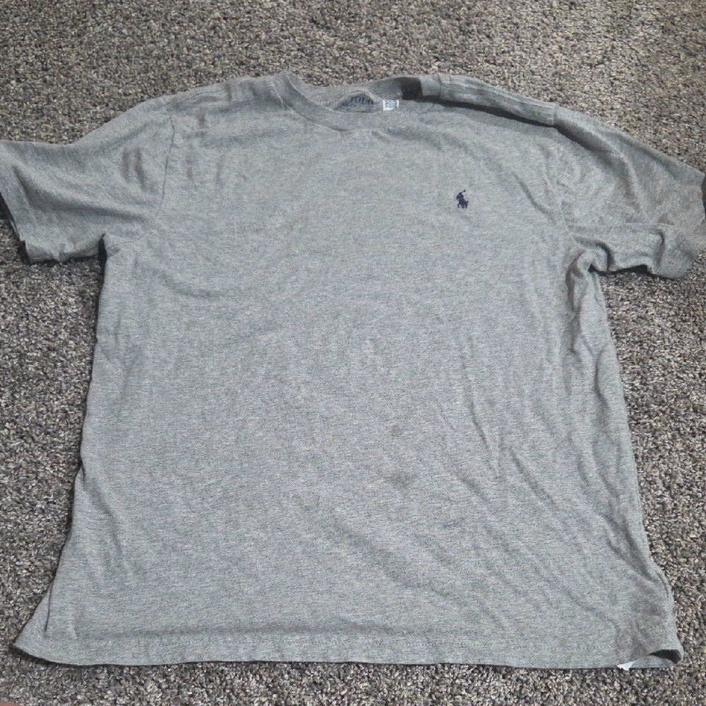 Polo by Ralph Lauren Boys Heather Gray T-Shirt